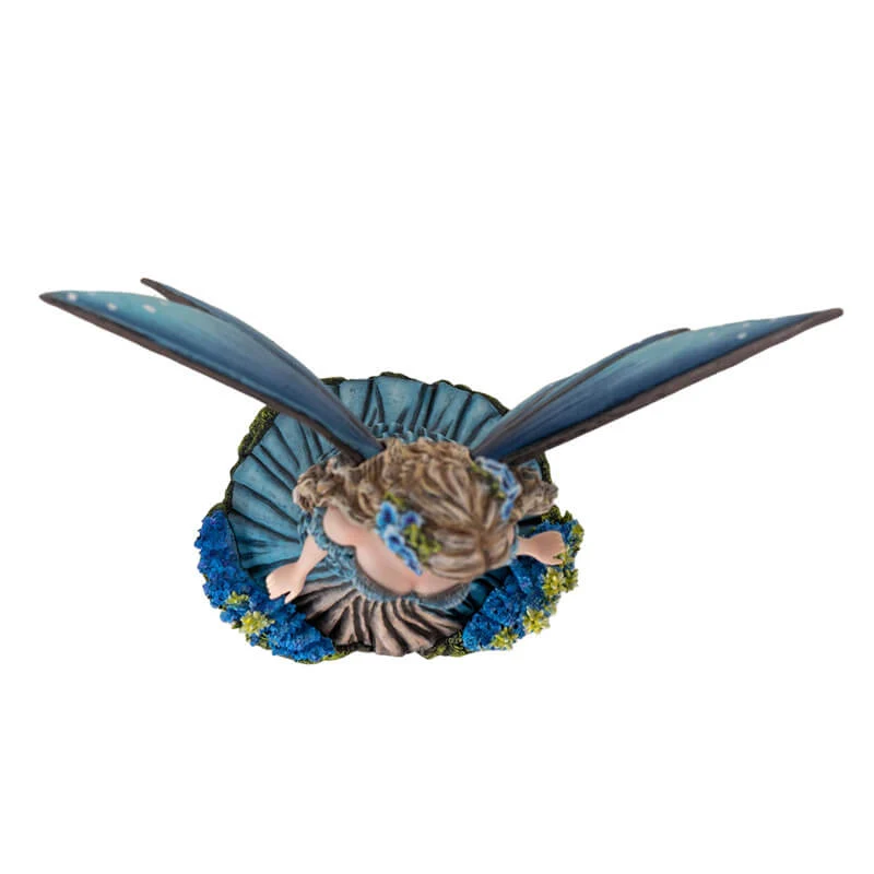 Lavender Blue Fairy Figurine - Image 2