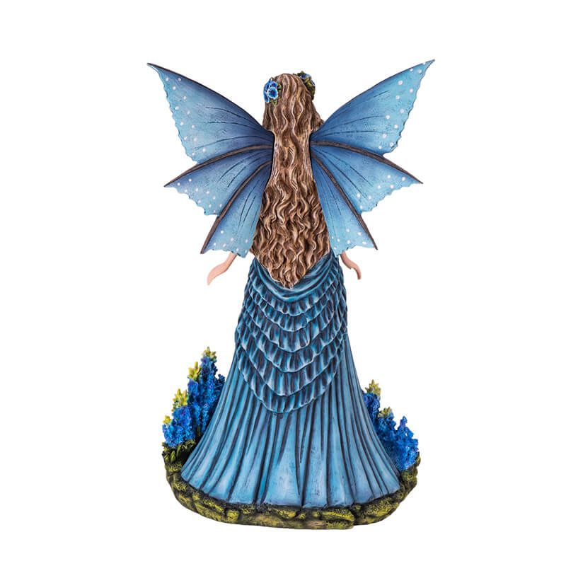 Lavender Blue Fairy Figurine - Image 6
