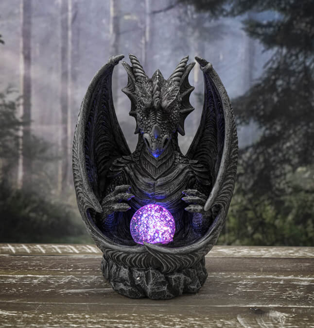 LED Orb Dragon Backflow Incense Burner - Image 4