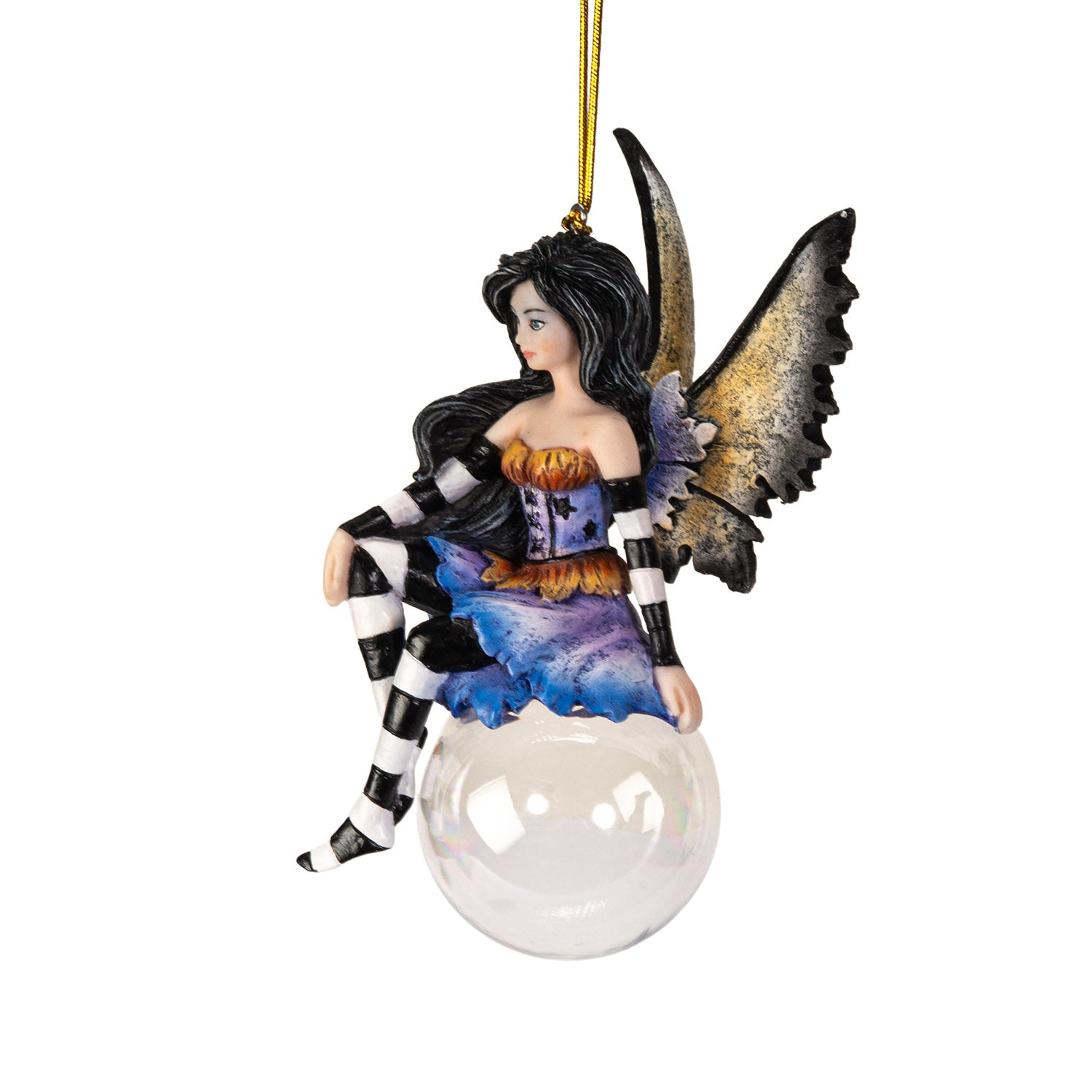 Evangeline Bubble Rider Fairy Ornament by Amy Brown - Image 3