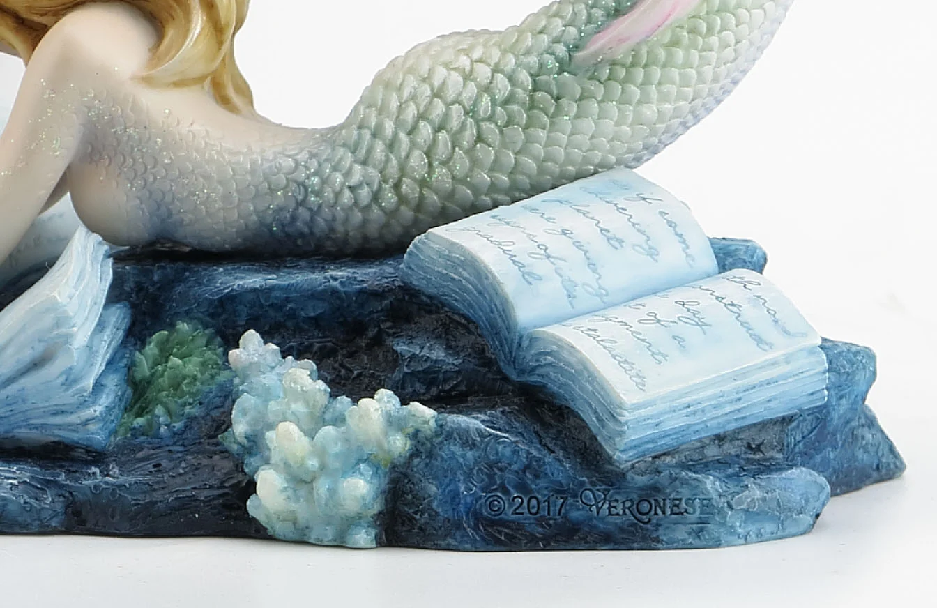 Lost Books Mermaid Figurine - Image 3