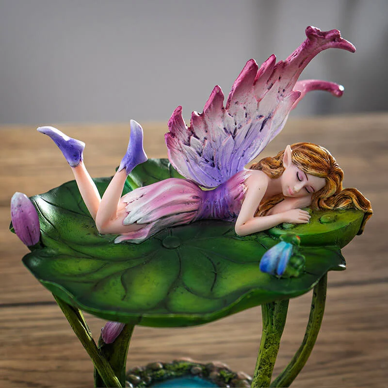 Lotus Fairy & Frog Jewelry Tray - Image 4