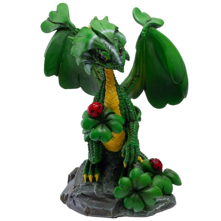 Lucky Clover Dragon Figurine - Image 2