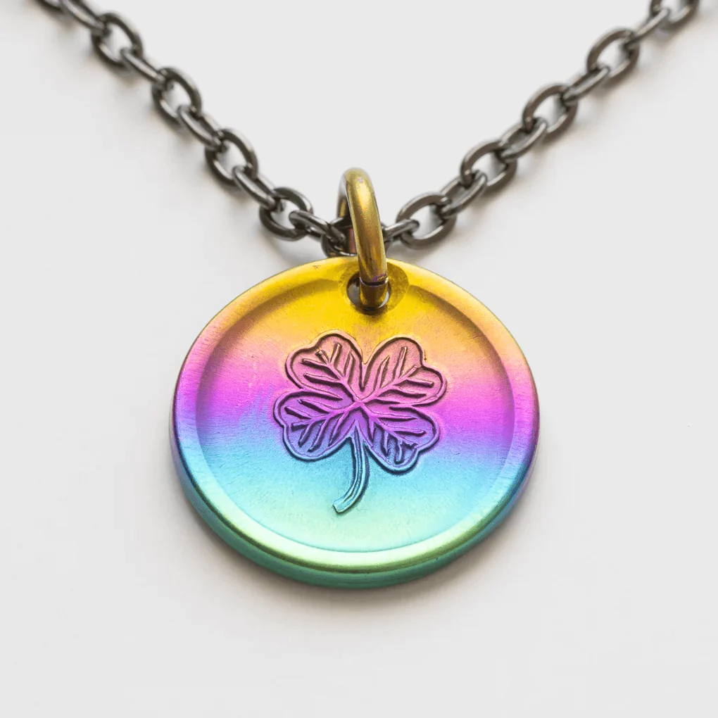 Lucky Rainbow Penny Coin Charm or Necklace - Image 6