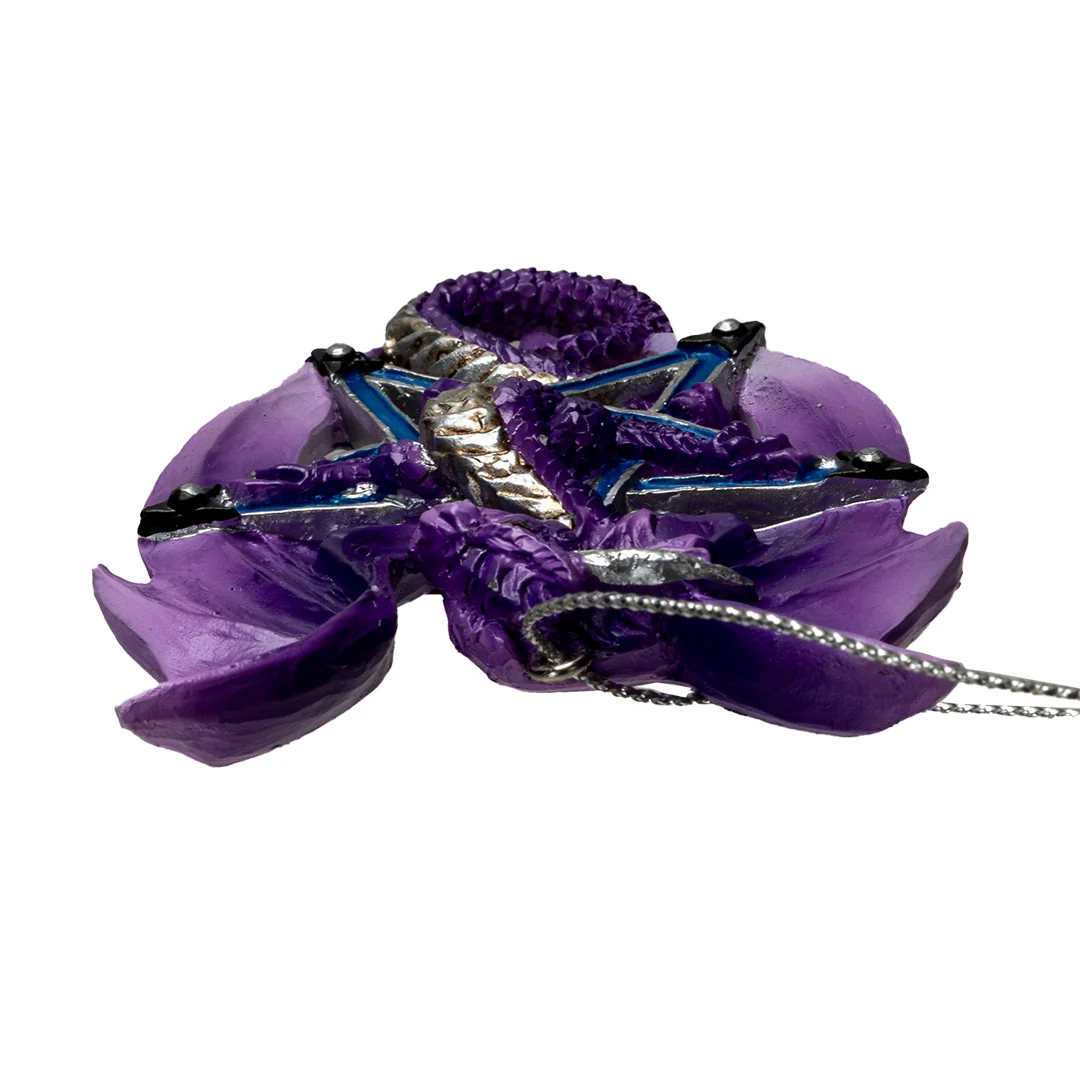 Lunar Magic Guardian Dragon Ornament by Anne Stokes - Image 3