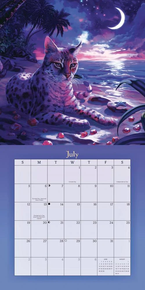 Magical Mystical Cats Calendar - Image 2