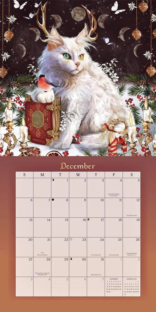 Magical Mystical Cats Calendar - Image 3