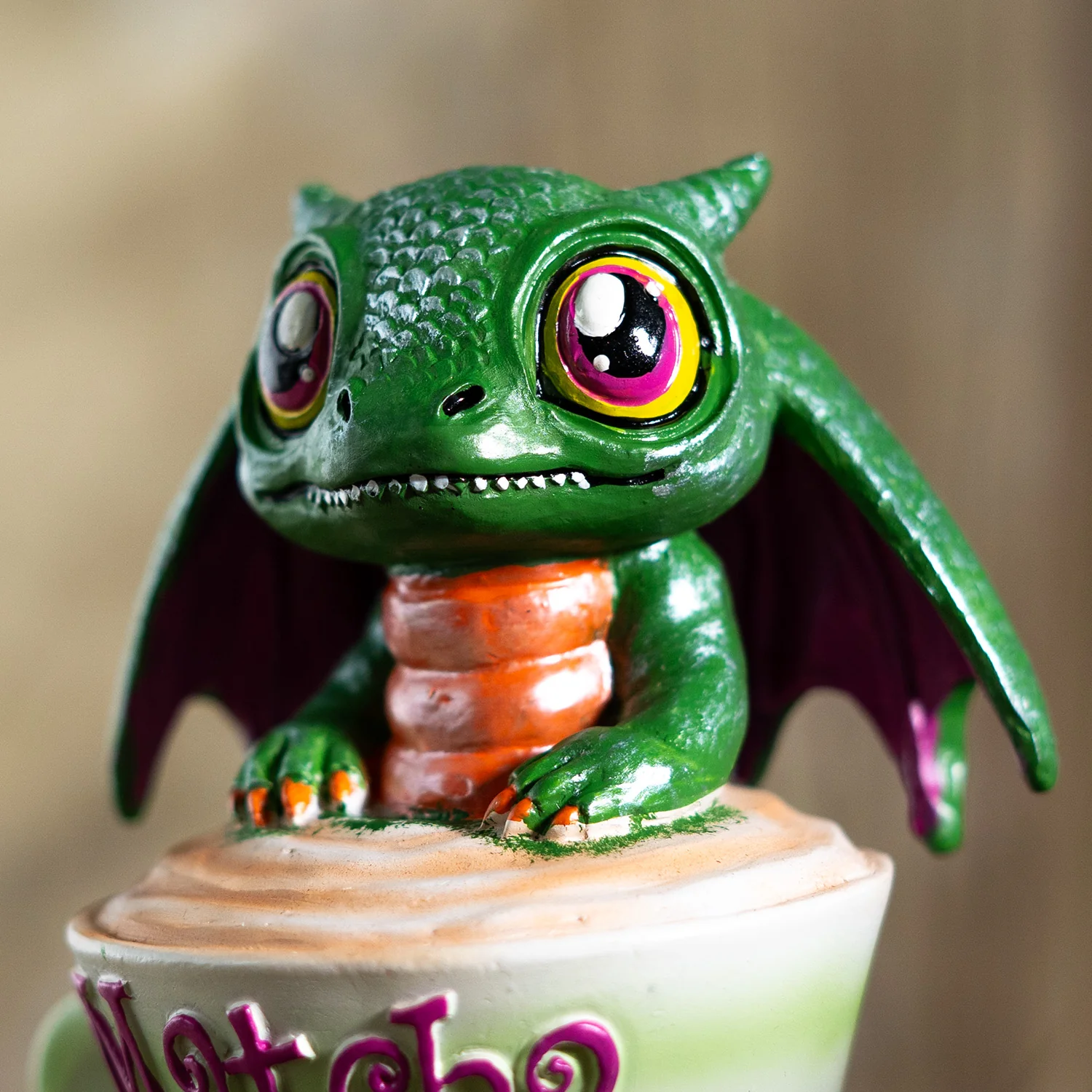 Matcha with Maeve the Dragon Figurine - Image 5