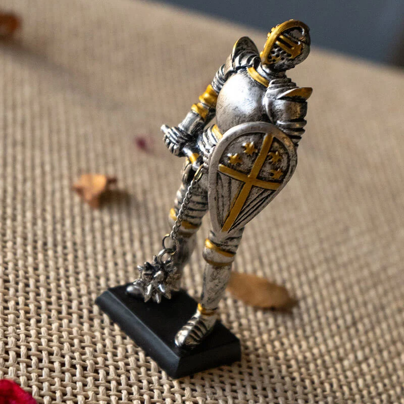 Medieval Knight with Flail Figurine - Image 3