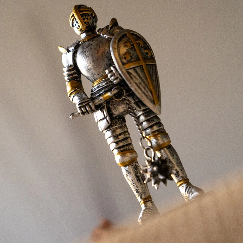 Medieval Knight with Flail Figurine - Image 4