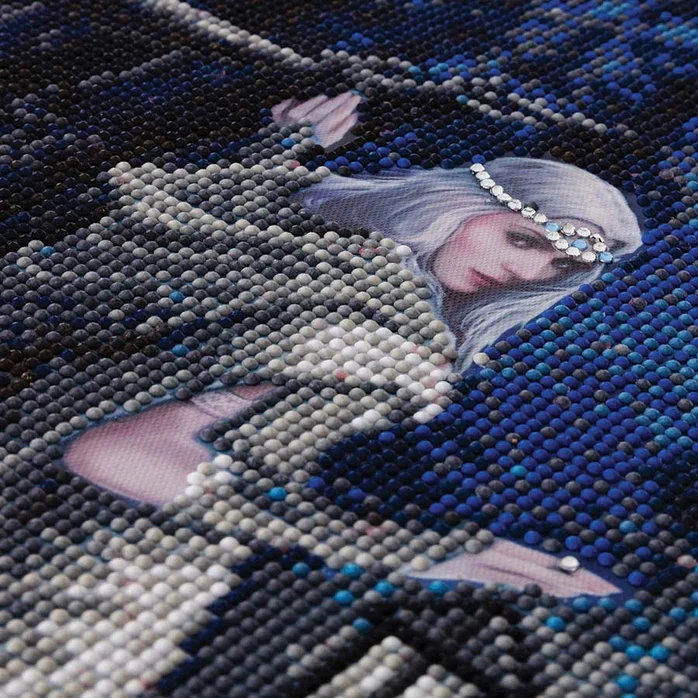 Midnight Messenger Large Crystal Art Framed Kit - Image 3