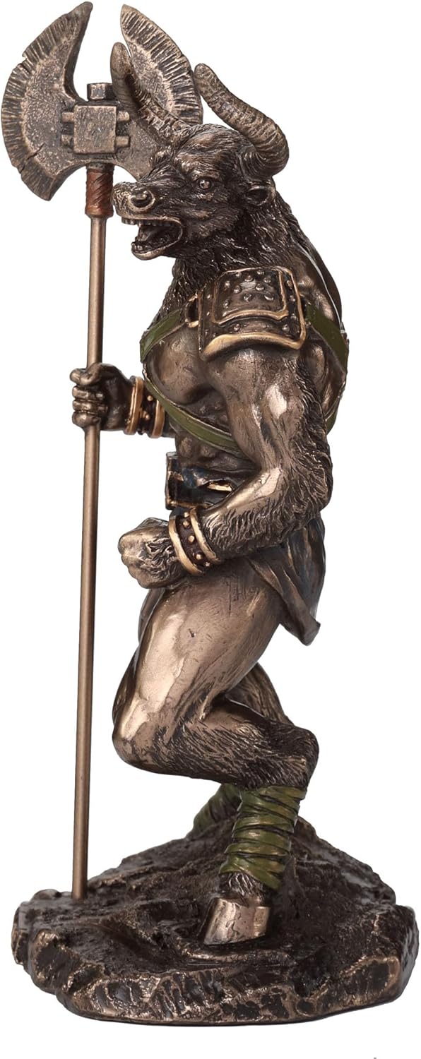 Minotaur, the Greek Labyrinth Beast Figurine - Image 4