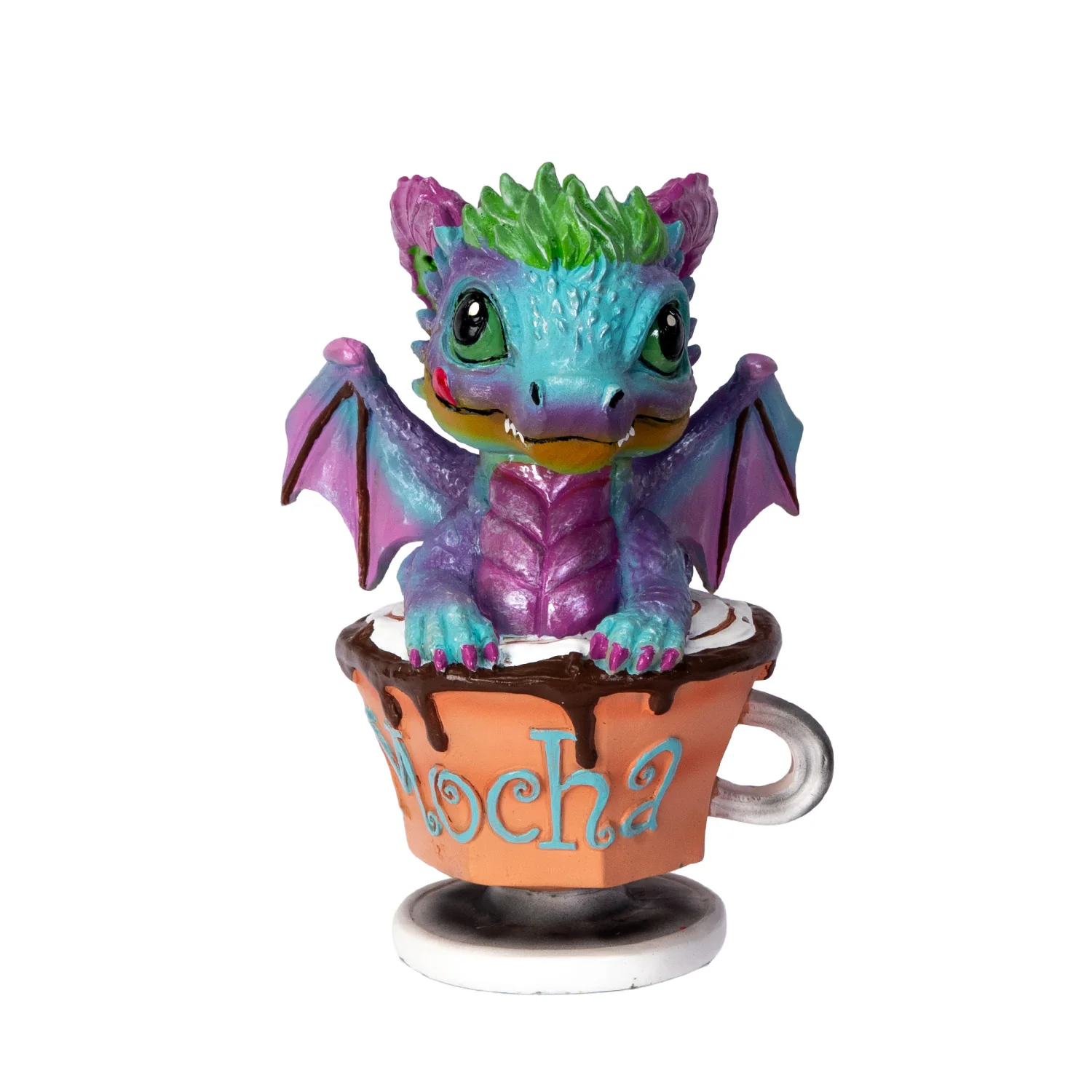 Mocha with Scotty the Dragon Figurine