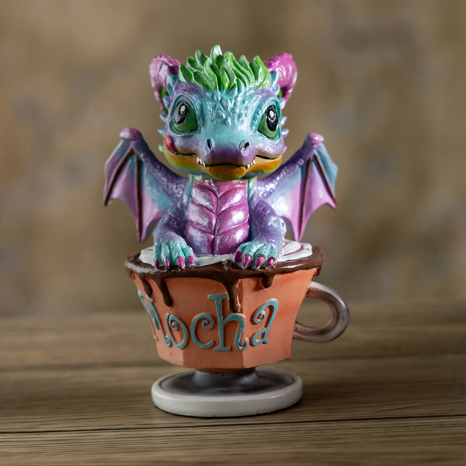 Mocha with Scotty the Dragon Figurine - Image 4