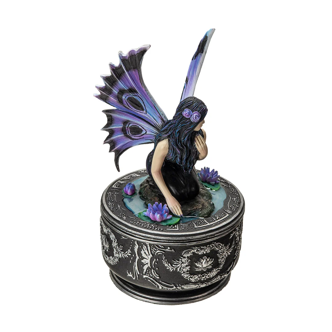 Naiad Fairy Trinket Box by Anne Stokes - Image 4