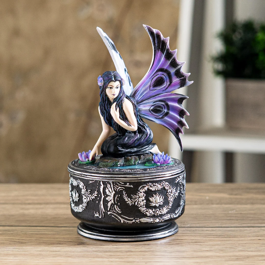 Naiad Fairy Trinket Box by Anne Stokes - Image 5