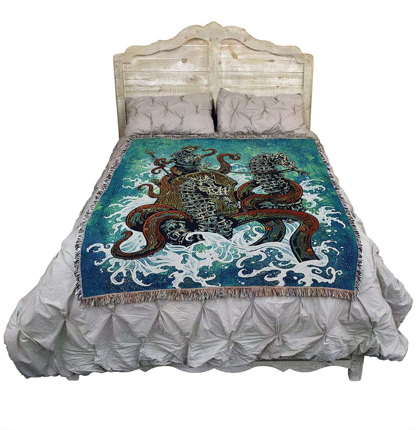 Neptune Skeleton Tapestry Blanket - Image 2
