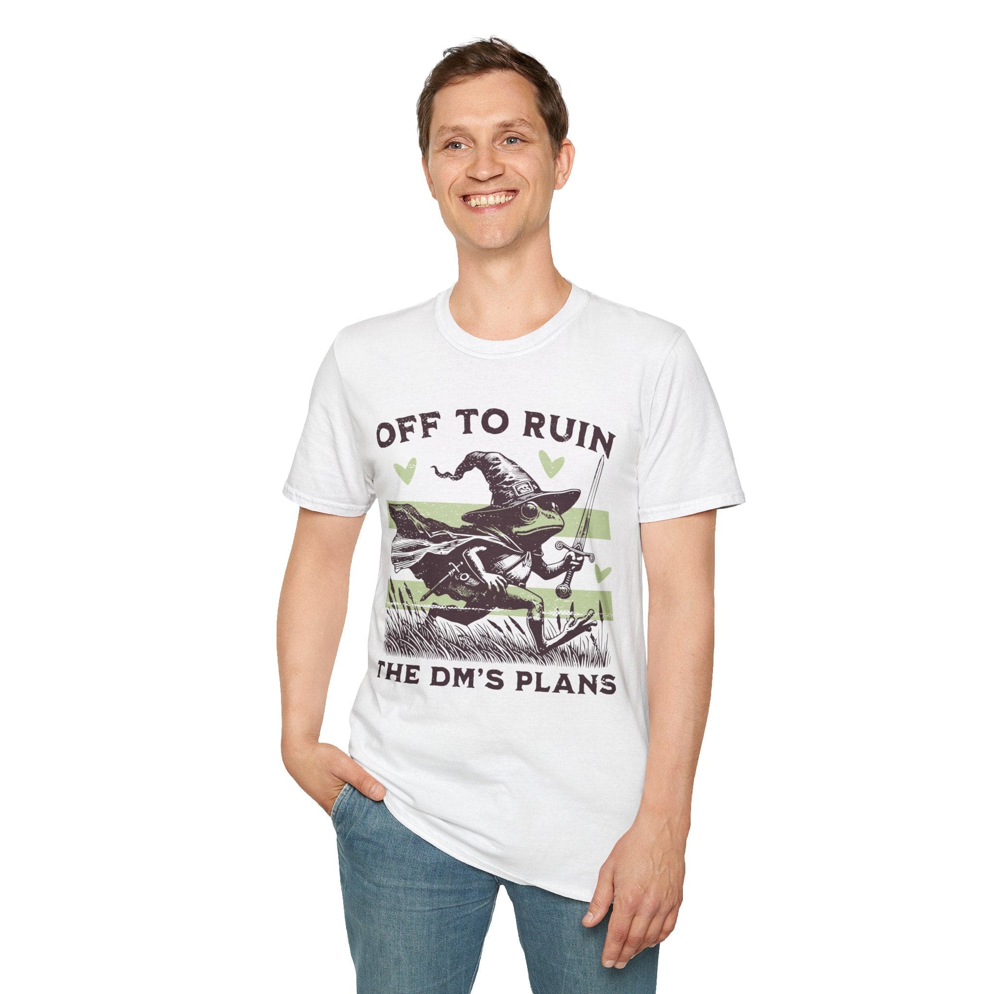 Froggy Off To Ruin The DM’s Plans T-Shirt - Image 5