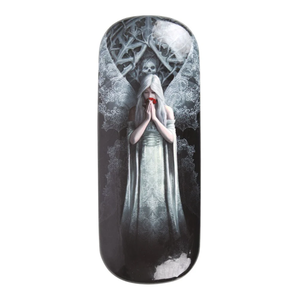 Only Love Remains Angel Glasses Case by Anne Stokes