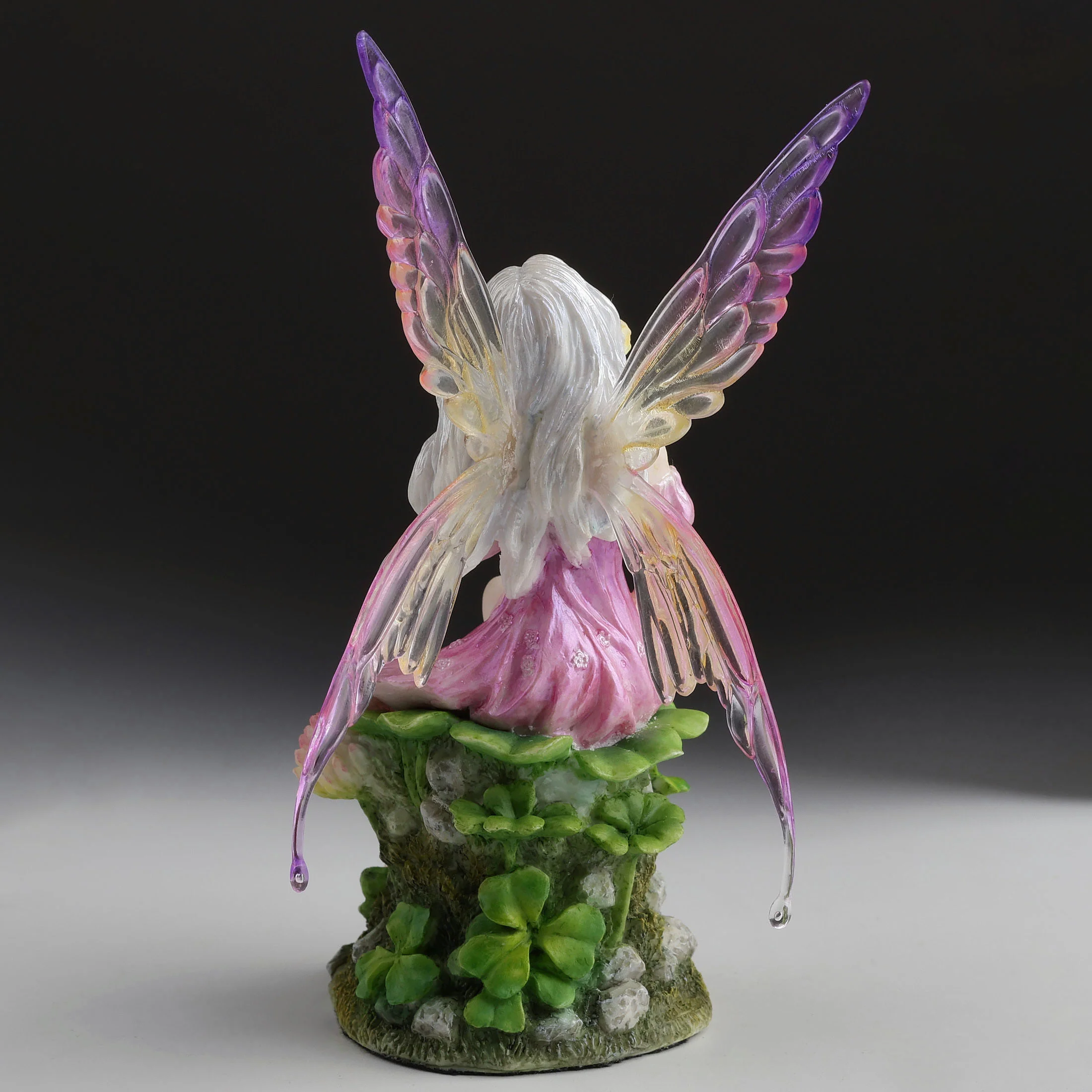 Pink Fairy & the Clovers Figurine - Image 2