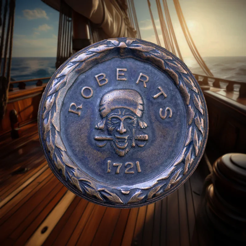 Pirate Roberts Coin - Image 5
