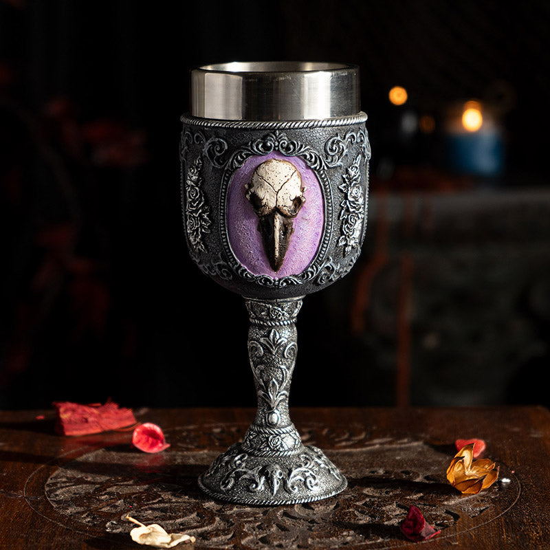 Raven Skull Goblet - Image 2