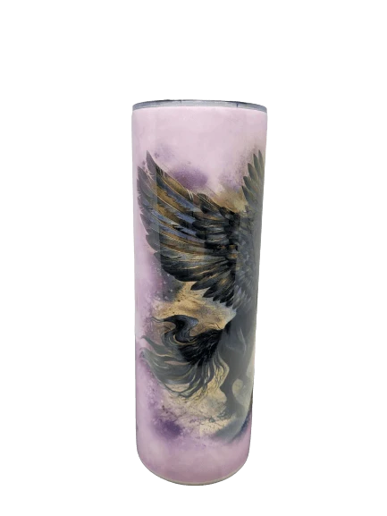 Rearing Black Pegasus Barista Tumbler - Image 3