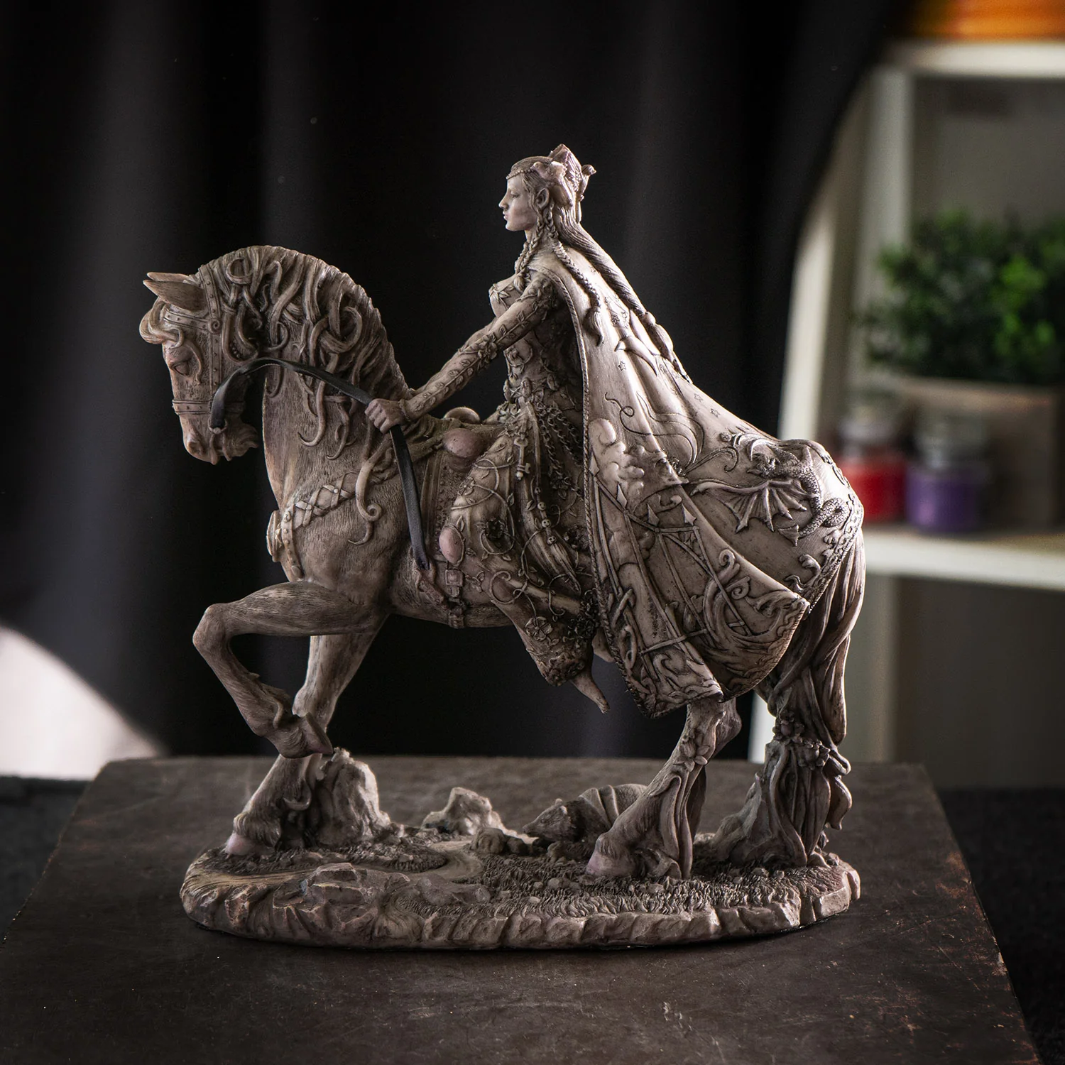 Rhiannon & Horse Figurine - Image 4