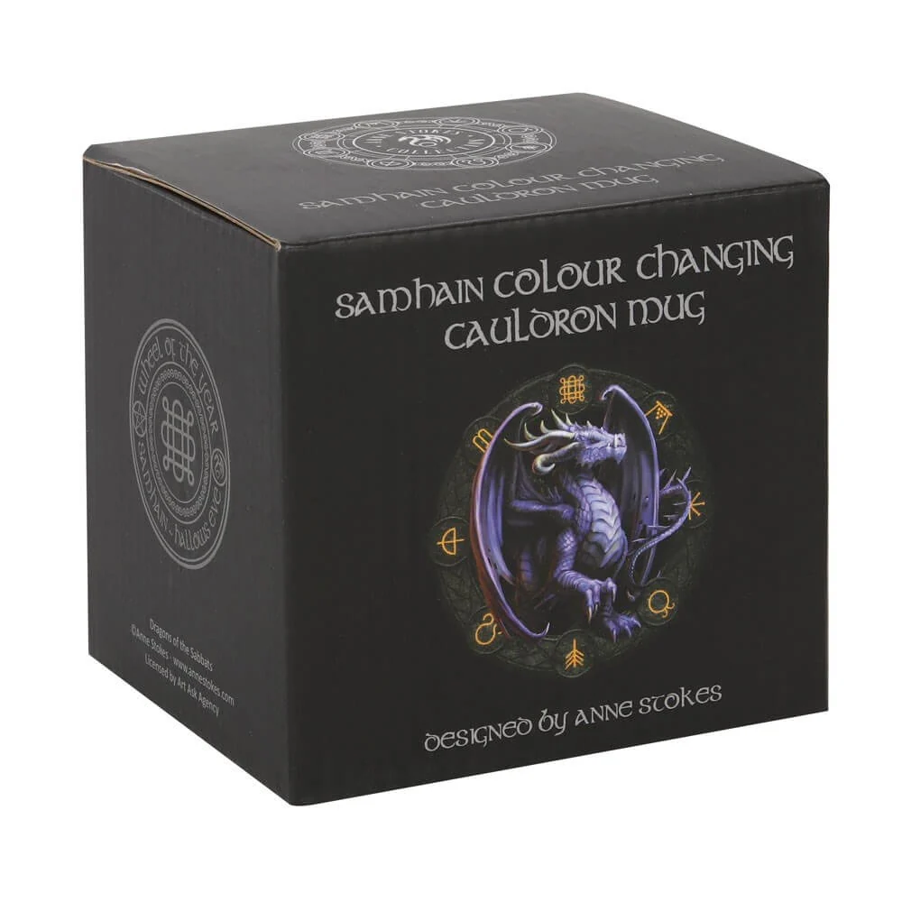 Samhain Dragon Color Changing Cauldron Mug - Image 3