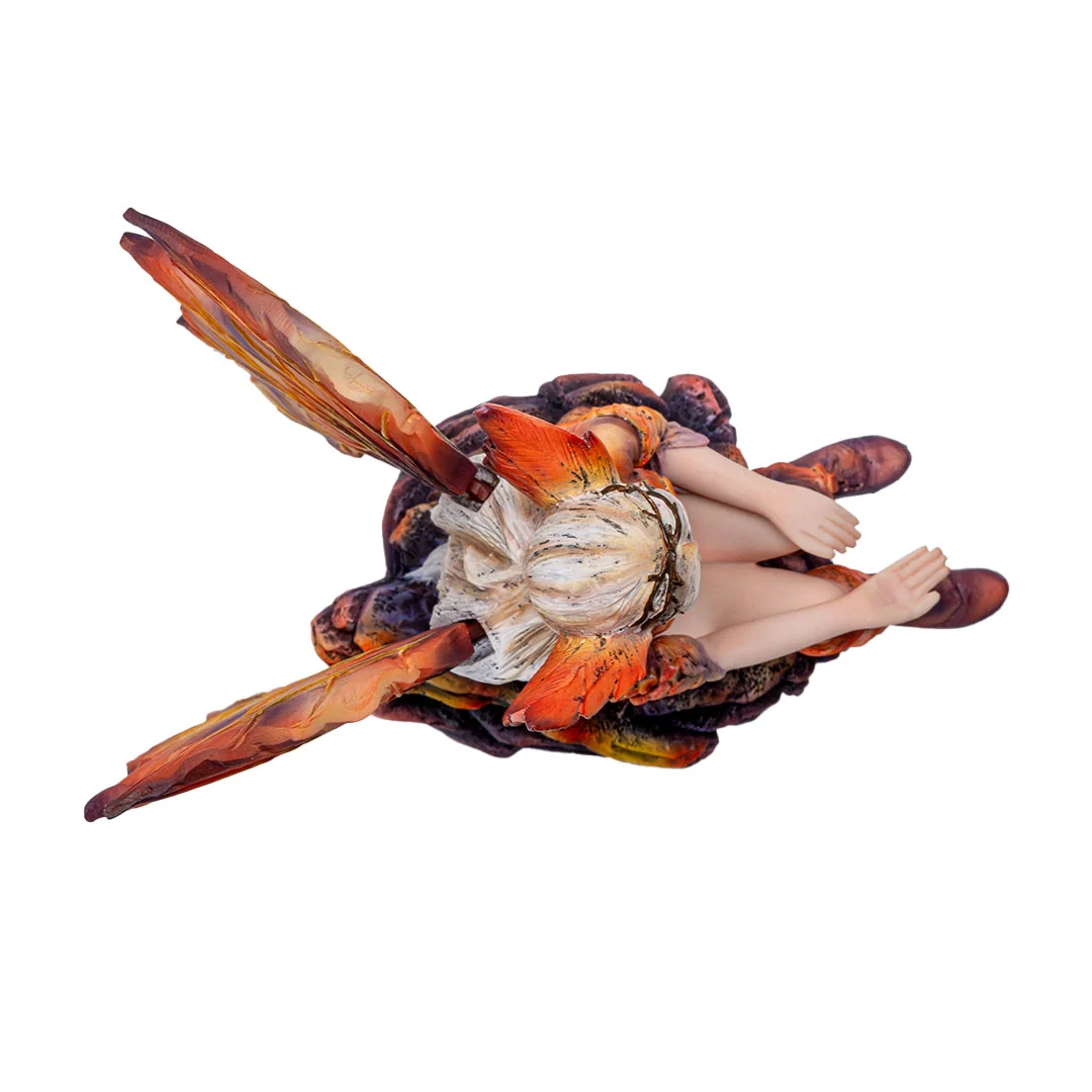Sitting Fire Fairy Figurine - Image 3