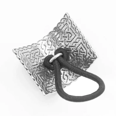 Square Celtic Ponytail Holder - Image 2