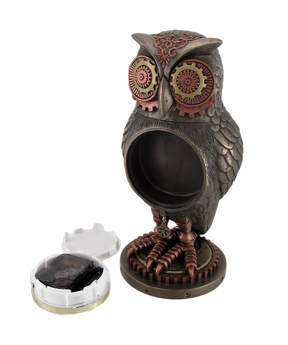 Steampunk Owl Clock - Image 3