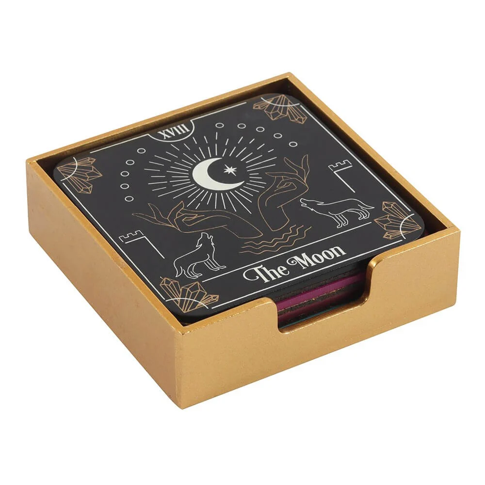 Tarot Card Coaster Set - Image 2