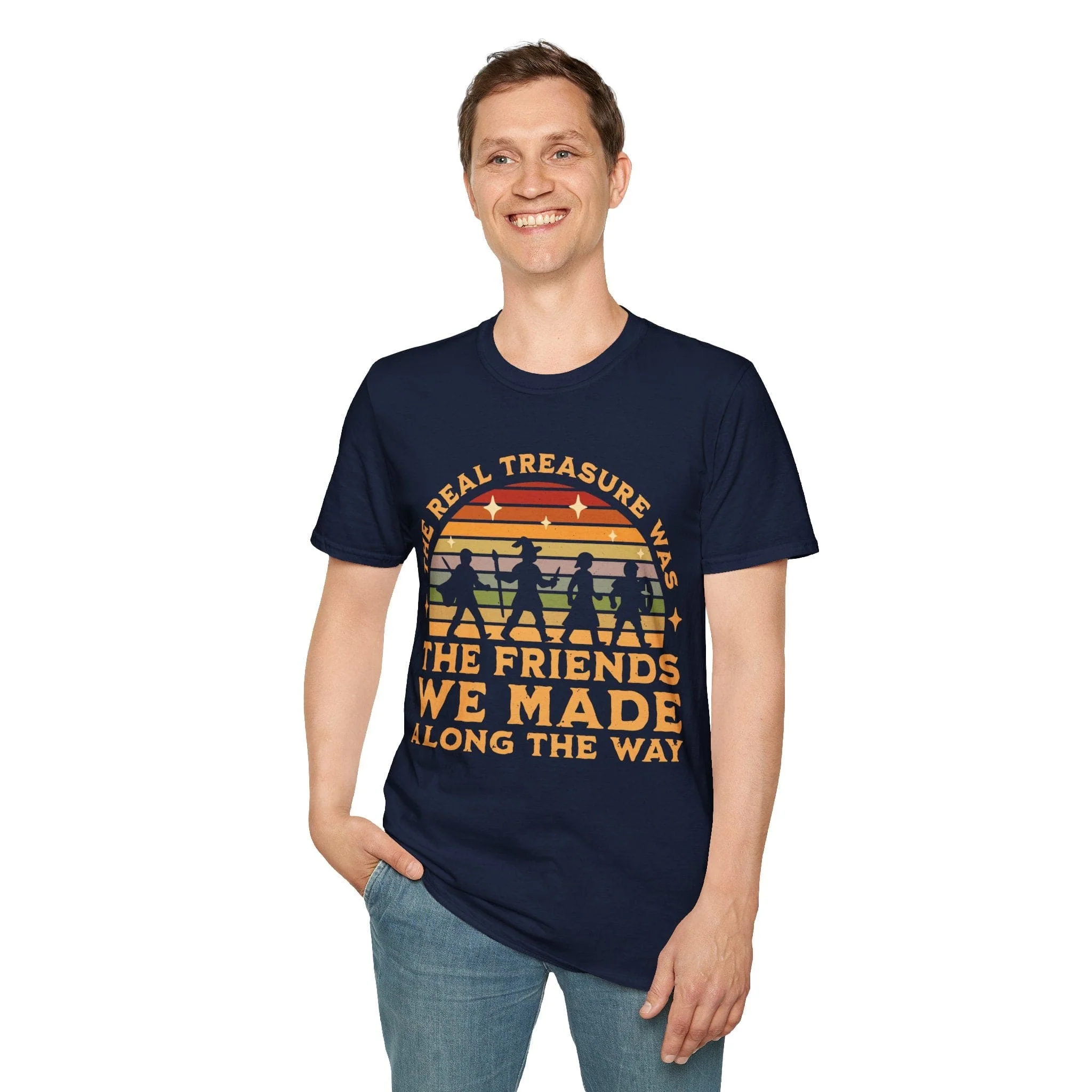 The Real Treasure Was the Friends We Made T-Shirt - Image 6