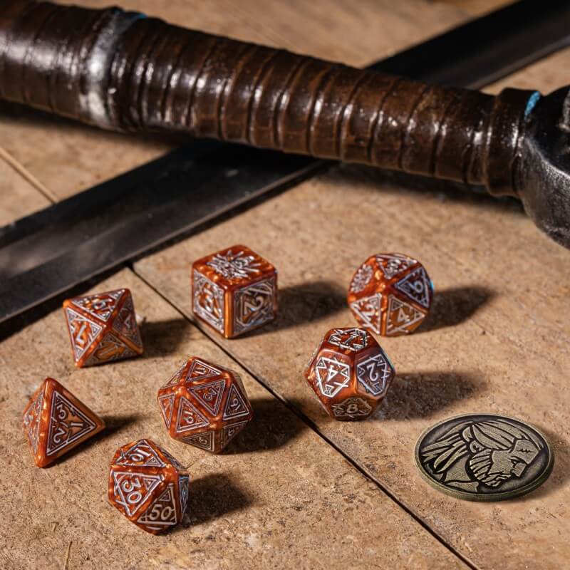 The Witcher - Geralt of Rivia Dice Set - Image 5