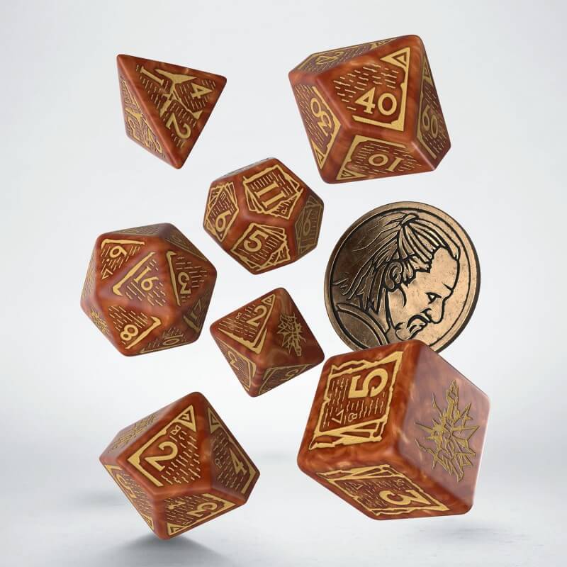 The Witcher - Vesemir Dice Set - Image 3