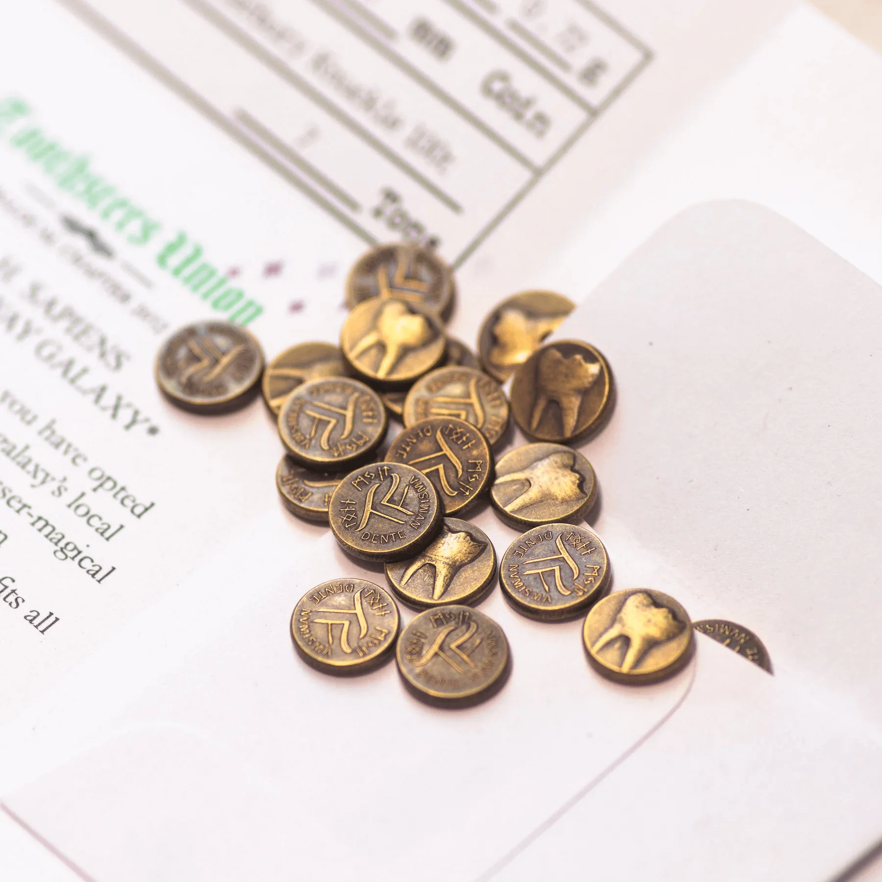 Tooth Fairy Bronze Coins Set - Image 3