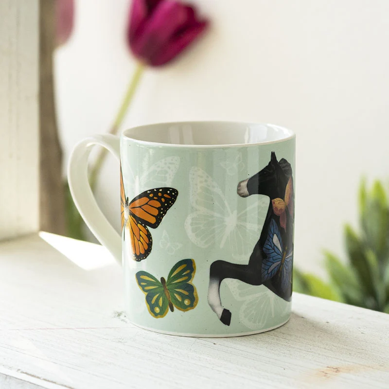 Trail of Painted Ponies - Black Beauty Mug - Image 4