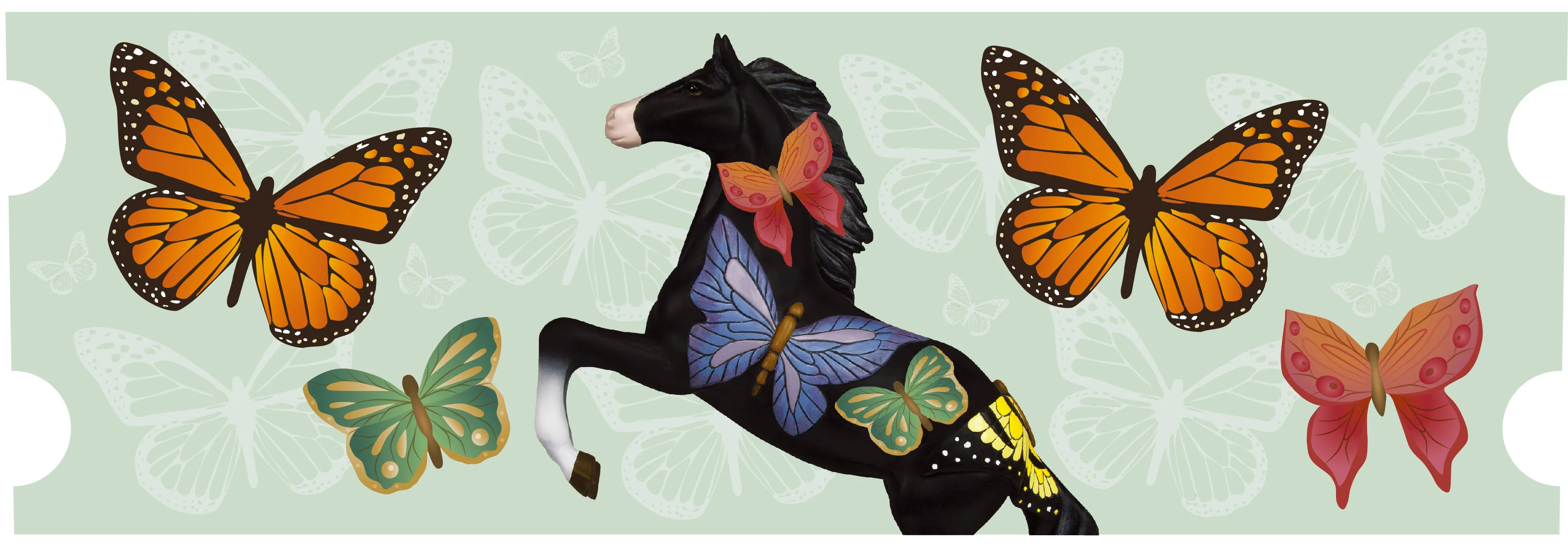 Trail of Painted Ponies - Black Beauty Mug - Image 6