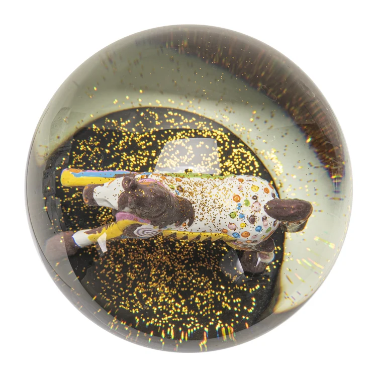Trail of Painted Ponies - Prairie Horizon Water Globe - Image 3