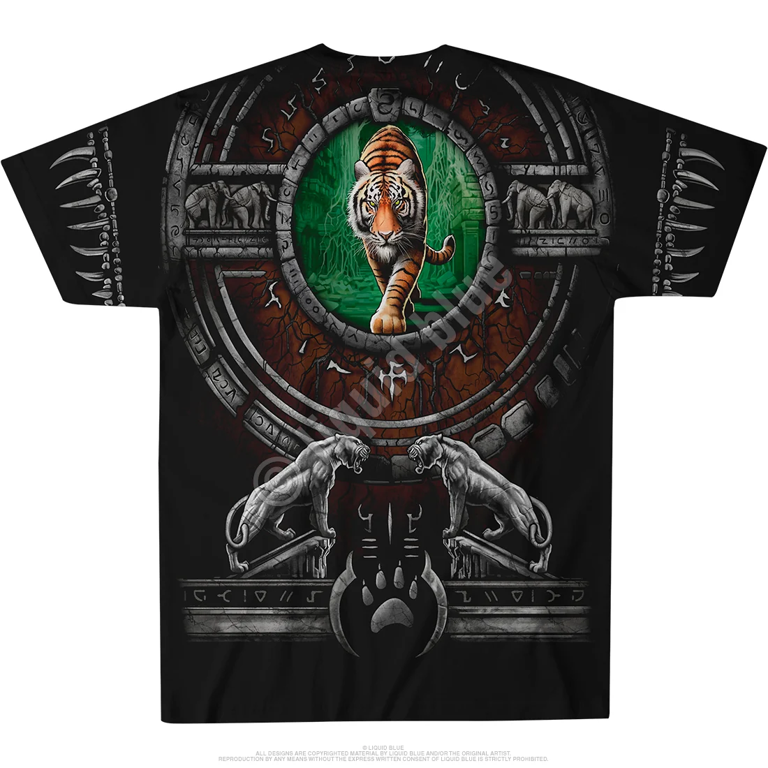 Tribal Tiger T-Shirt - Image 2
