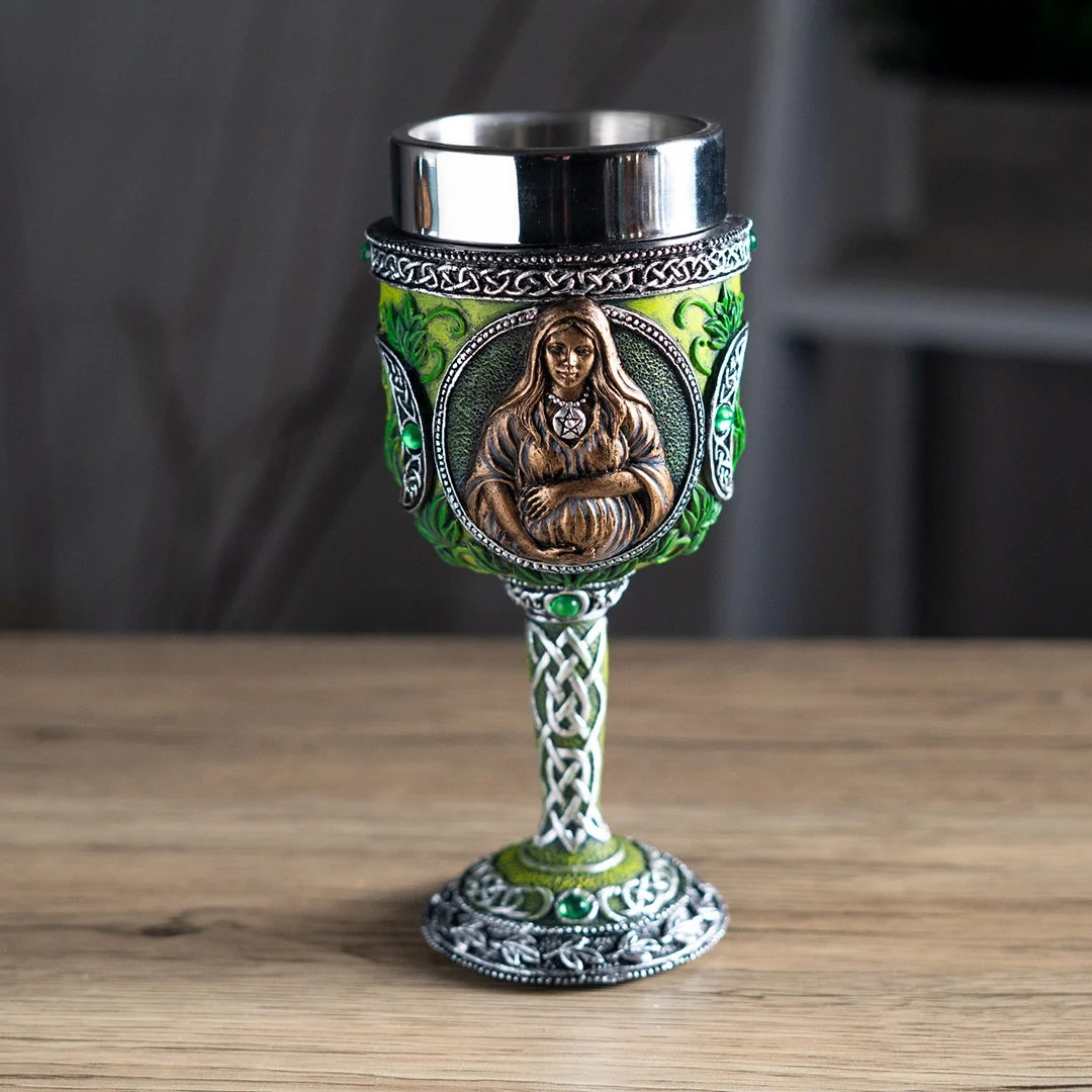 Triple Goddess Mother Goblet - Image 3